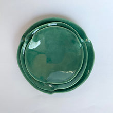 Load image into Gallery viewer, Ceramic Nesting Dishes Jade Green
