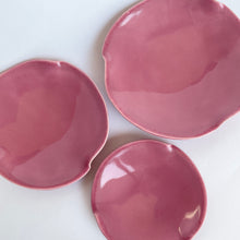 Load image into Gallery viewer, Ceramic Nesting Dishes Bubblegum Pink