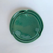 Load image into Gallery viewer, Ceramic Nesting Dishes Jade Green