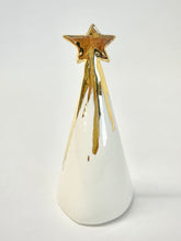 Load image into Gallery viewer, Ceramic Trees 22k Gold Drip Individual #2 (4 inches)