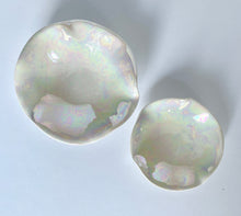 Load image into Gallery viewer, Ceramic Nesting Dishes White with Mother of Pearl