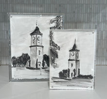 Load image into Gallery viewer, Southern Hills Clock Tower 6x8 inches