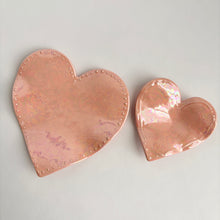 Load image into Gallery viewer, Ceramic Heart Plate Set of 2
