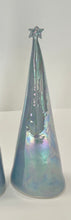 Load image into Gallery viewer, Ceramic Trees Periwinkle Blue Mother of Pearl Individual #4 (9 inches)
