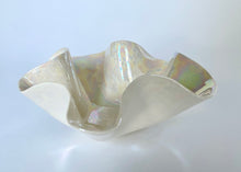 Load image into Gallery viewer, Ceramic Bowl White with Mother of Pearl luster (2)
