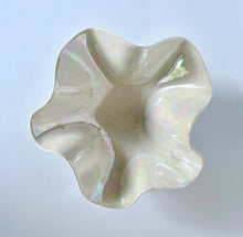 Load image into Gallery viewer, Ceramic Bowl White with Mother of Pearl luster (2)
