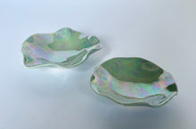 Load image into Gallery viewer, Ceramic Nesting Dishes Sage Green with Mother of Pearl
