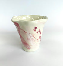 Load image into Gallery viewer, Ceramic abstract vase- pink
