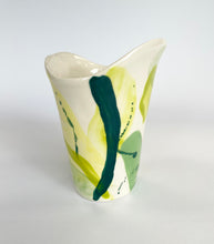 Load image into Gallery viewer, Ceramic abstract vase- multi colored
