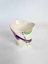 Load image into Gallery viewer, Ceramic abstract vase- multi colored
