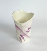 Load image into Gallery viewer, Ceramic abstract vase- lilac
