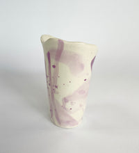 Load image into Gallery viewer, Ceramic abstract vase- lilac
