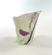 Load image into Gallery viewer, Ceramic abstract vase- multi colored
