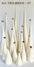 Load image into Gallery viewer, Ceramic Trees 22k Gold Trios #6 (14-21 inches)
