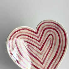 Load and play video in Gallery viewer, Ceramic Heart Plate
